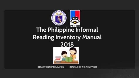 iri tagalog|The Philippine Informal Reading Inventory Manual .